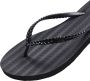 Reef Seaside Twist black Dames Slippers Zwart - Thumbnail 5