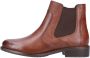 Remonte Chelsea-boots blokhak laarsjes business schoen accenten in reptiel-look - Thumbnail 8