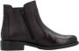 Remonte Chelsea-boots blokhak laarsjes business schoen accenten in reptiel-look - Thumbnail 4