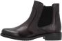 Remonte Chelsea-boots blokhak laarsjes business schoen accenten in reptiel-look - Thumbnail 9