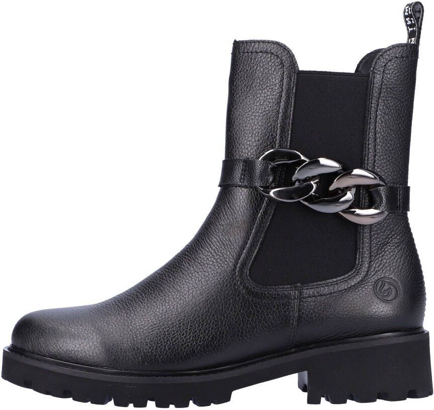 Remonte Chelsea-boots met modieuze sierketting