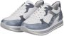 Remonte Dames Sneaker D1320-80 Blauw Wit Zilver - Thumbnail 40