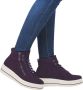 Remonte Plateausneakers Liz Hurley-Collection freizeitschoen high-top sneaker veterschoen zijrits - Thumbnail 5