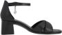 Remonte Zwarte Elegante Platte Sandalen Black Dames - Thumbnail 11