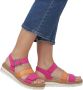 Remonte Sleehaksandaaltjes wedgehak zomerschoen sandalen met praktische klittenbandsluitingen - Thumbnail 8