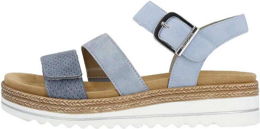 Remonte Sleehaksandaaltjes sleehak zomerschoenen sandalen in vegan verwerking