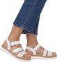 Remonte Sleehaksandaaltjes sleehak zomerschoenen sandalen in vegan verwerking - Thumbnail 4