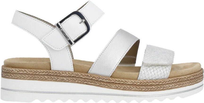 Remonte Sleehaksandaaltjes sleehak zomerschoenen sandalen in vegan verwerking