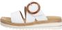 Remonte Slippers wedge heel summer shoe slippers with decorative buckle - Thumbnail 10