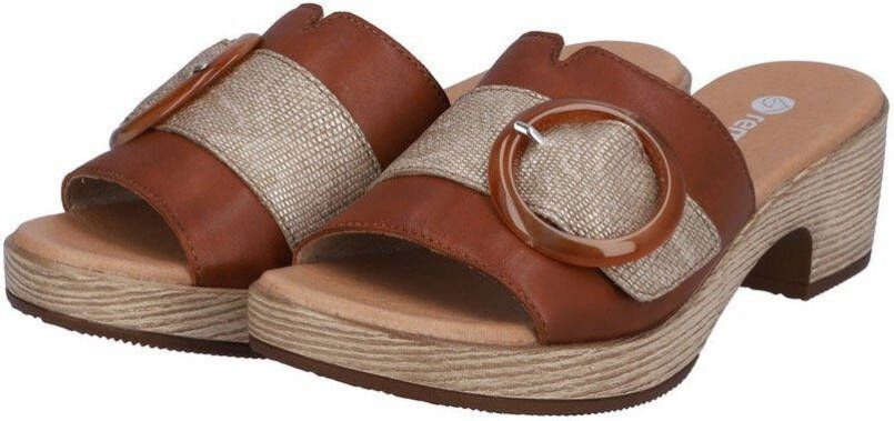 Remonte Slippers met siergesp