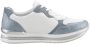 Remonte Dames Sneaker D1320-80 Blauw Wit Zilver - Thumbnail 18