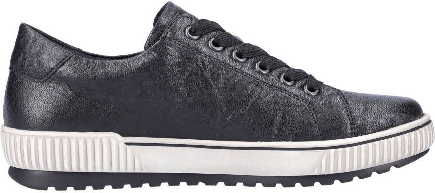 Remonte Plateausneakers vrijetijdsschoen lage schoen veterschoen met buitenrits