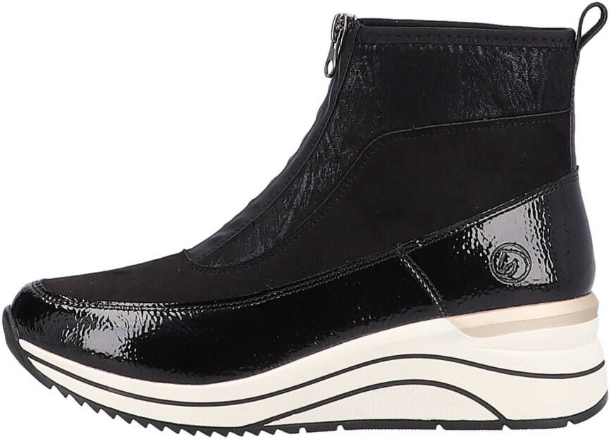 Remonte Sneakers met sleehak instaplaarzen vrijetijdsschoenen high-top sneakers voorrits