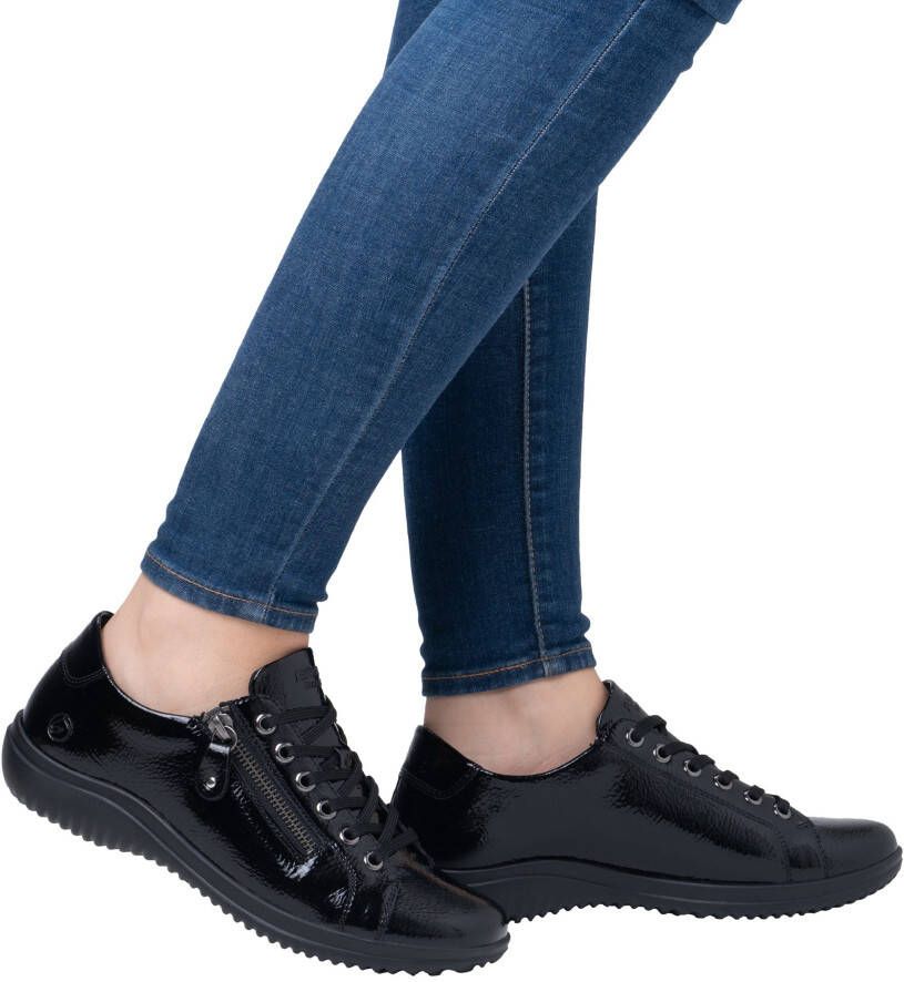 Remonte Sneakers met sleehak freizeitschoen halfschoen comfort schoen met uitneembare inlegzool