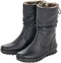 Remonte Zwarte Gesloten Booties Enkellaarzen Vrouwen Black Dames - Thumbnail 8