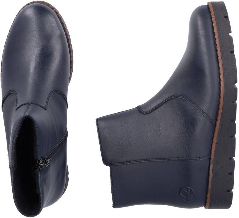 Rieker Boots zonder sluiting enkellaars casual laarzen basic laarzen met binnenrits