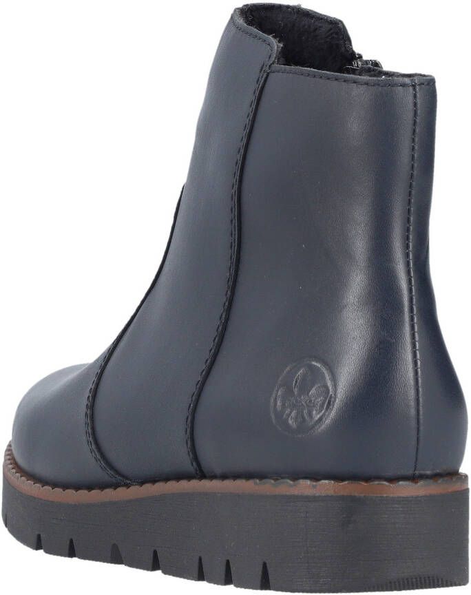 Rieker Boots zonder sluiting enkellaars casual laarzen basic laarzen met binnenrits