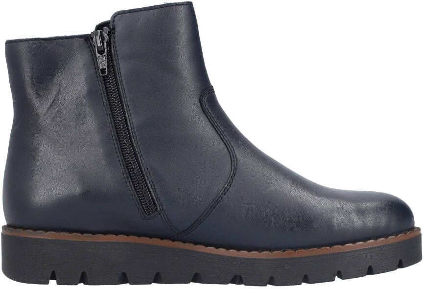 Rieker Boots zonder sluiting enkellaars casual laarzen basic laarzen met binnenrits