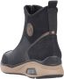 Rieker Boots zonder sluiting enkellaars high top sneaker wedge hak met aantrek-lus - Thumbnail 4