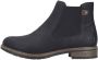 Rieker Chelsea-boots instappers enkellaars blokhak met verwarmende textielvoering - Thumbnail 11