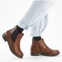 Rieker Chelsea-boots instappers enkellaars blokhak met verwarmende textielvoering - Thumbnail 2