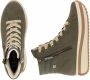 Rieker EVOLUTION Hoge veterschoenen plateaulaarsjes high top sneakers with two zippers - Thumbnail 8