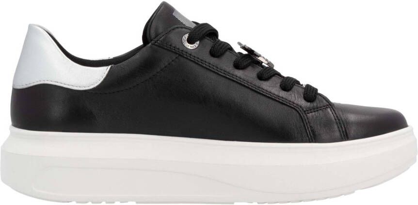 Rieker EVOLUTION Plateausneakers vrijetijdsschoen halfschoen veterschoen met contrast bies