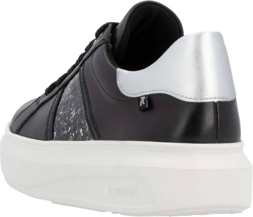 Rieker EVOLUTION Plateausneakers vrijetijdsschoen halfschoen veterschoen met contrast bies