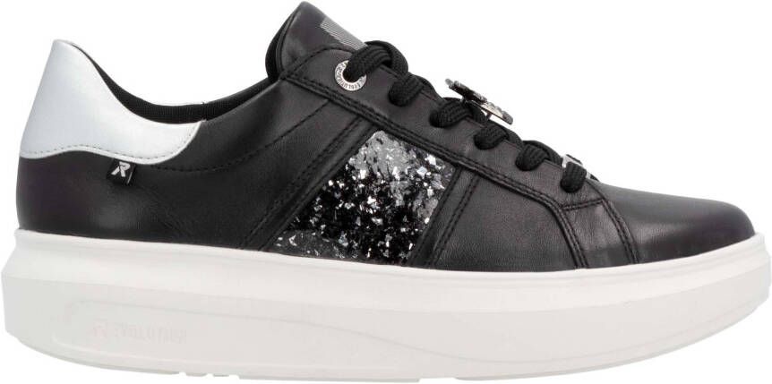 Rieker EVOLUTION Plateausneakers vrijetijdsschoen halfschoen veterschoen met contrast bies