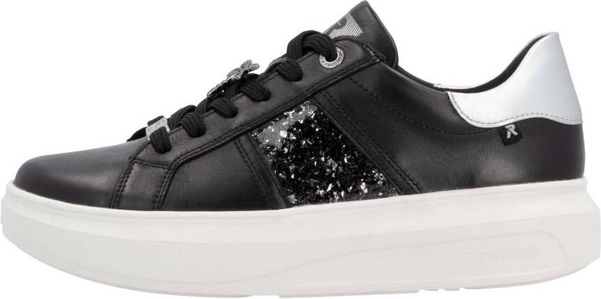 Rieker EVOLUTION Plateausneakers vrijetijdsschoen halfschoen veterschoen met contrast bies