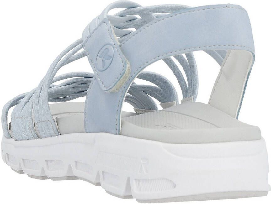 Rieker EVOLUTION Sandalen zomerschoen sandaal met elastische bandjes en klittenbandsluiting