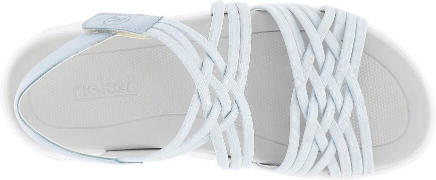 Rieker EVOLUTION Sandalen zomerschoen sandaal met elastische bandjes en klittenbandsluiting