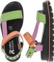 Rieker Sandals W1651-90 Vrouwen Veelkleurig Sandalen - Thumbnail 13