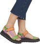 Rieker Sandals W1651-90 Vrouwen Veelkleurig Sandalen - Thumbnail 5