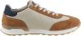 Rieker Beige Sneaker met Oker en Blauwe Accenten Multicolor Heren - Thumbnail 16