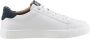 Rieker Comfortabele witte leren sneaker voor heren White Heren - Thumbnail 47