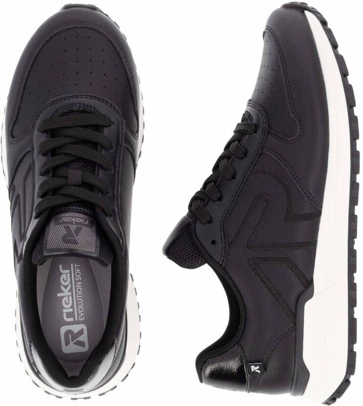 Rieker EVOLUTION Sneakers vrijetijdsschoen lage schoen veterschoen met schachtversteviging