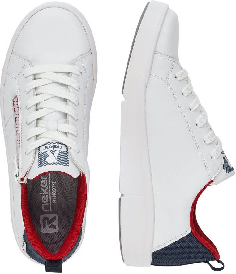 Rieker EVOLUTION Sneakers Vetersluiting en rits vrijetijdsschoen halfschoen veterschoen - Foto 11