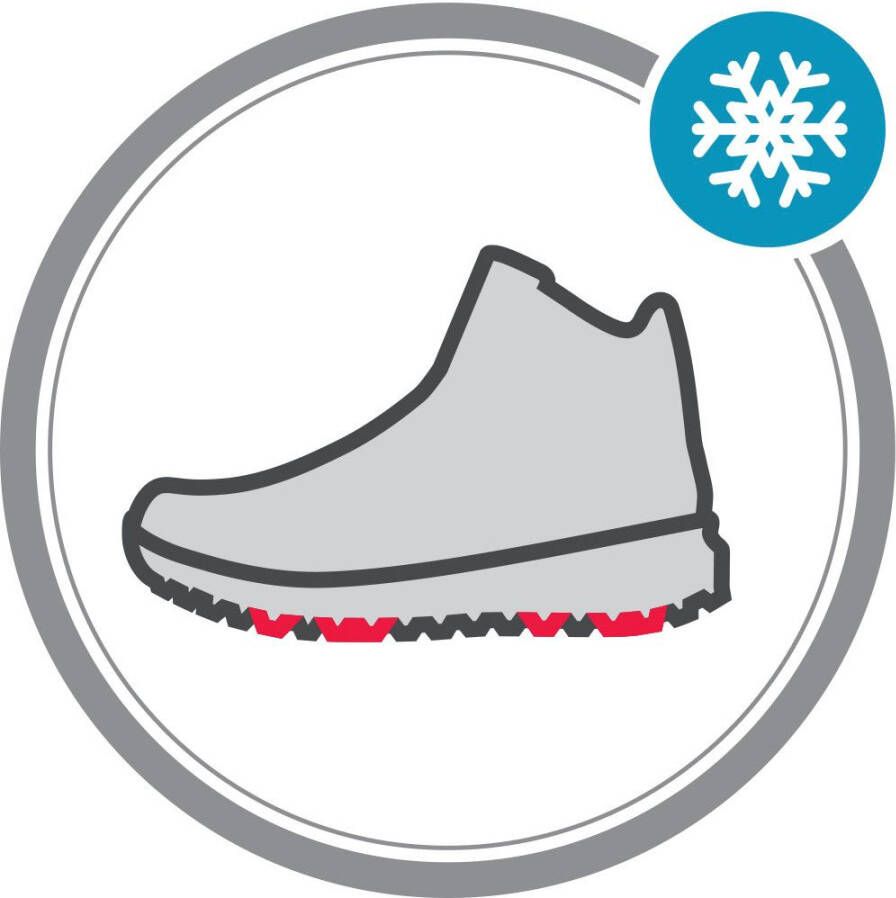 Rieker EVOLUTION Winterlaarzen snowboots veterschoenen met waterafstotende tex-membraan