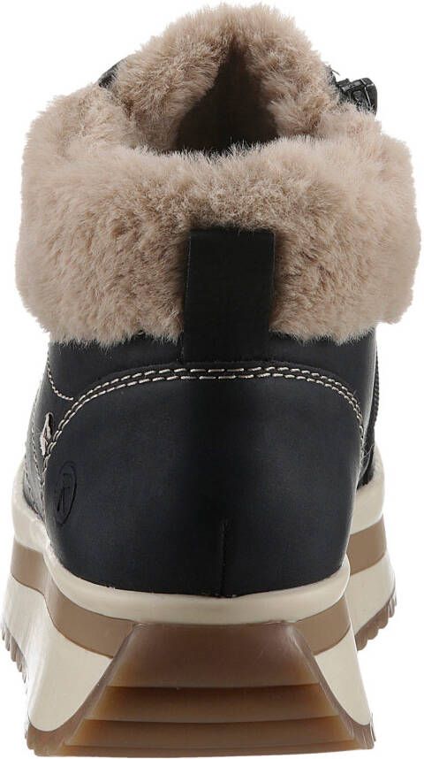 Rieker EVOLUTION Winterlaarzen Wedge sneakers plateaulaarzen met faux-bont kraag - Foto 4