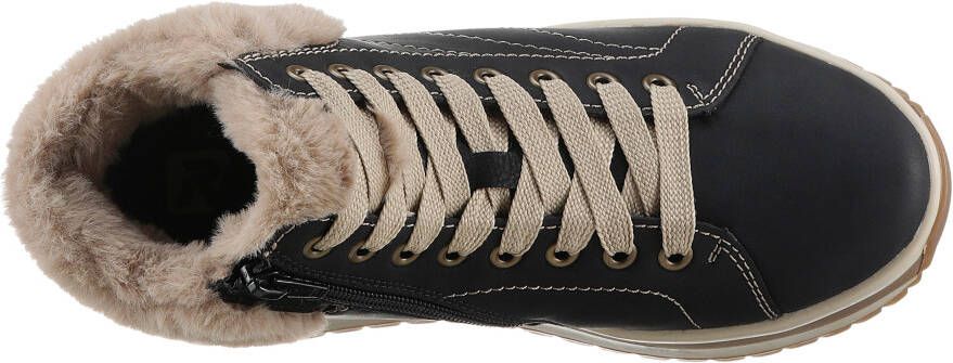 Rieker EVOLUTION Winterlaarzen Wedge sneakers plateaulaarzen met faux-bont kraag - Foto 7