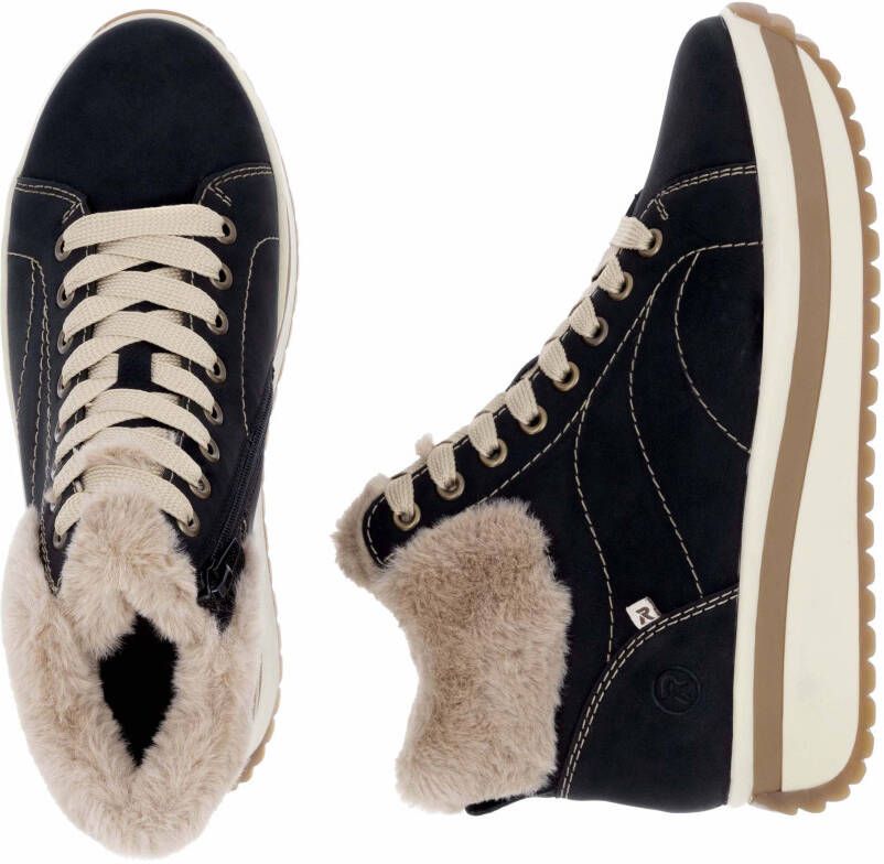 Rieker EVOLUTION Winterlaarzen Wedge sneakers plateaulaarzen met faux-bont kraag - Foto 8