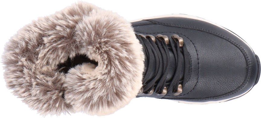 Rieker EVOLUTION Winterlaarzen Hightop sneakers veterschoenen winterlaarzen met lamswolvoering