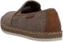 Rieker Beige Casual Closed Espadrilles Beige Heren - Thumbnail 7