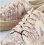 Rieker Espadrille Sneaker met zomerse print Multicolor Dames - Thumbnail 40