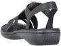 Rieker Casual Schoenen 60839 Black Dames - Thumbnail 2