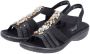 Rieker Casual Schoenen 60839 Black Dames - Thumbnail 7