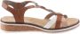 Rieker V3657-81 Sandaal cognac - Thumbnail 7