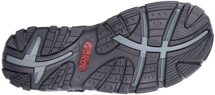 Rieker Sandalen zomerschoen outdoorschoen sleehak in trekkinglook