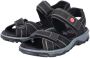 Rieker Sandalen zomerschoen outdoorschoen sleehak in trekkinglook - Thumbnail 10